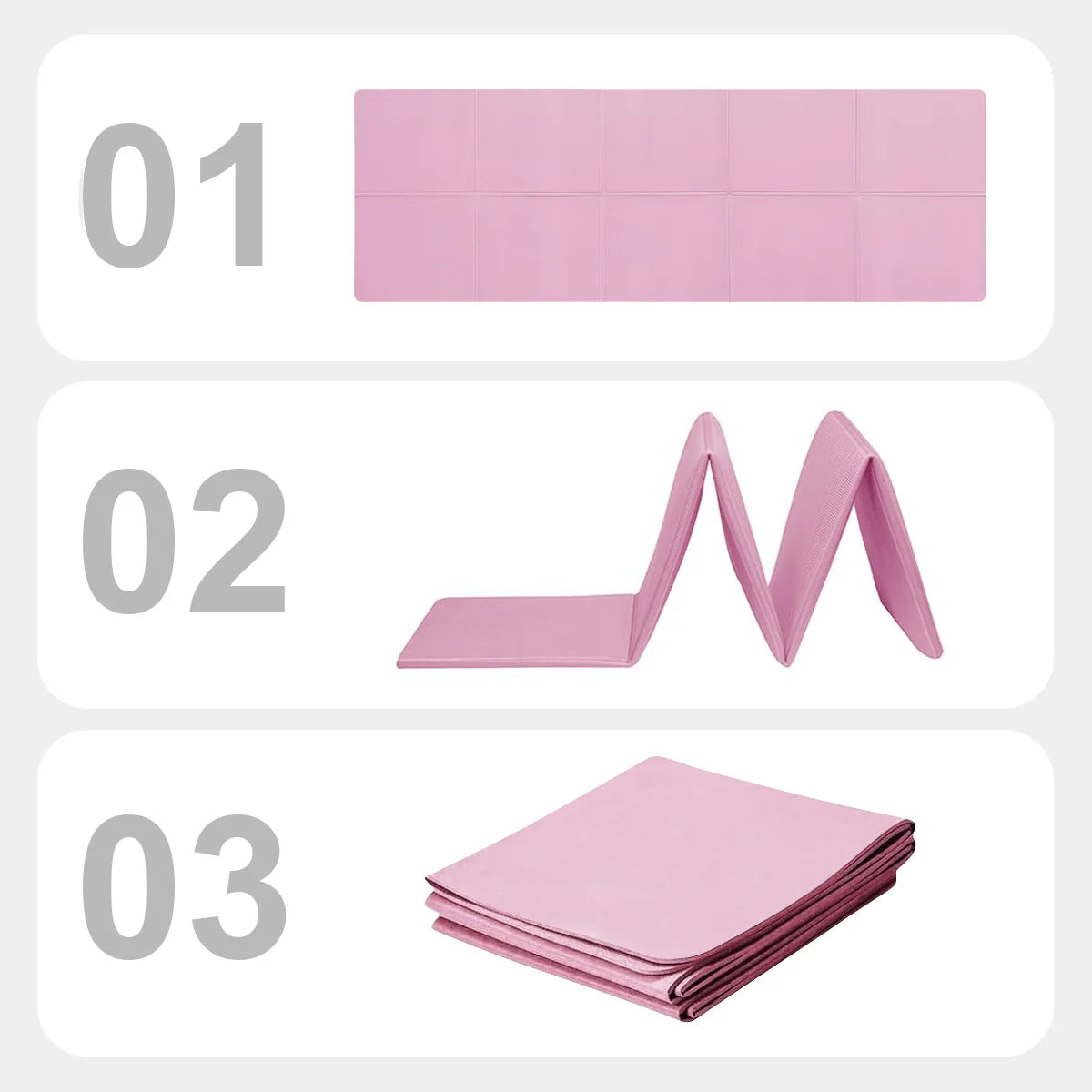 Premium Non-Slip Yoga Mat for Pilates and Fitness - Available in Multiple Thickness Options (3mm, 4mm, 6mm) - Ideal for Home Workouts and Travel