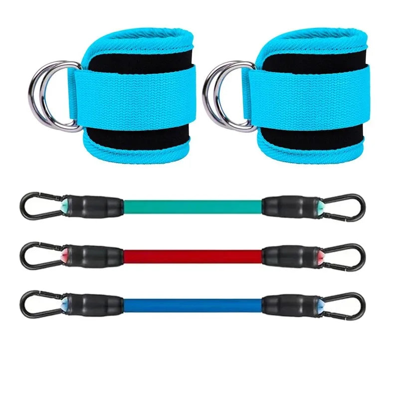 Ankle Straps Resistance Bands Set for Enhanced Hip and Glute Strengthening