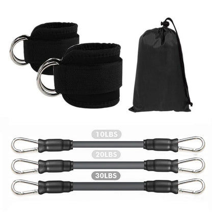Ankle Straps Resistance Bands Set for Enhanced Hip and Glute Strengthening