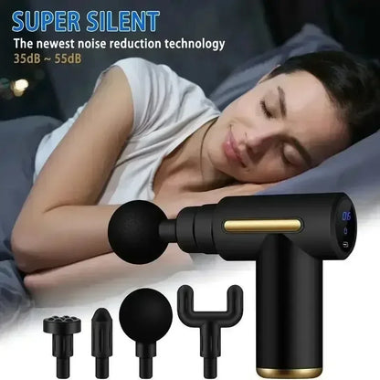 Experience Ultimate Relaxation with the Compact Muscle Relief Gun